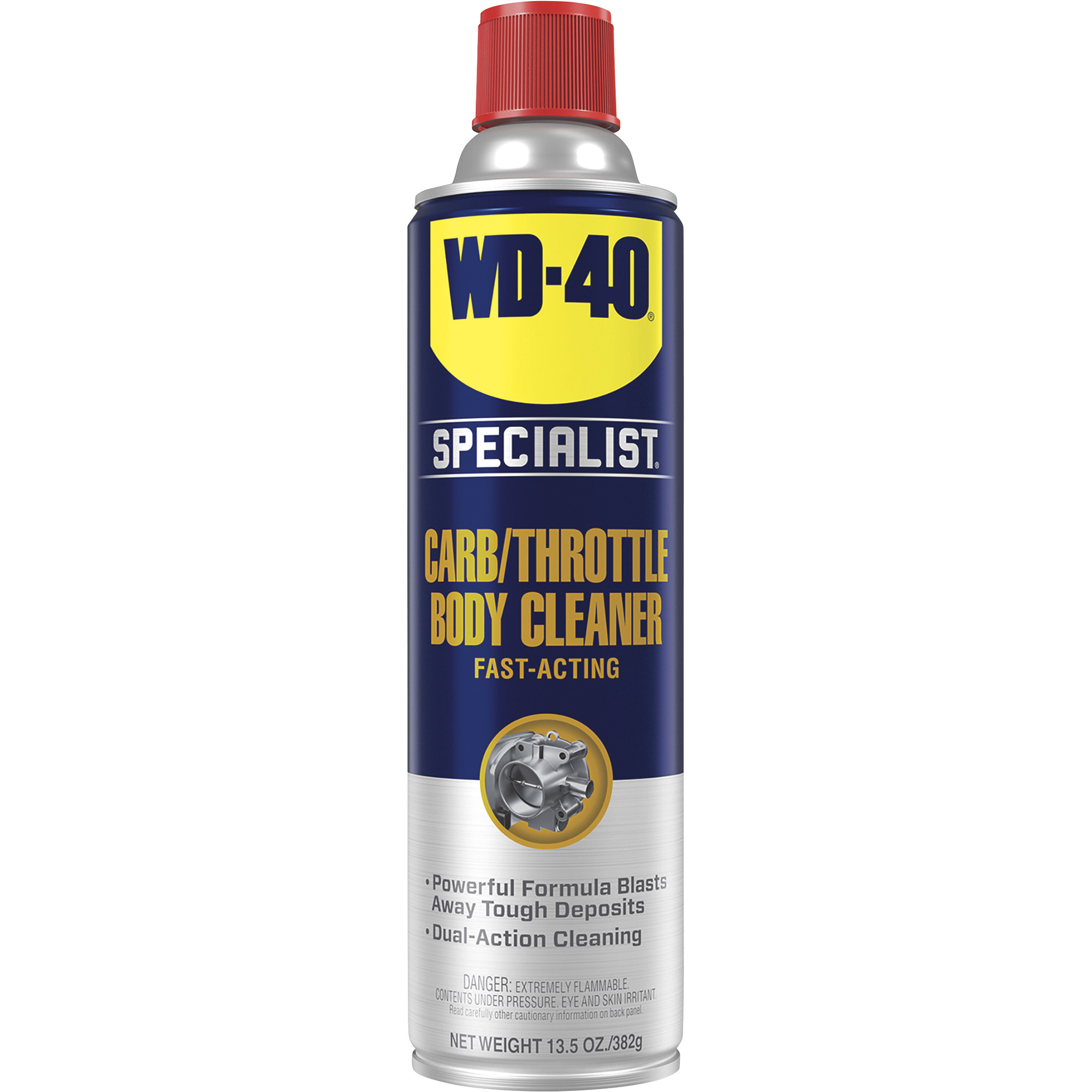 WD-40 Specialist Fast-Acting Carb/Throttle Body & Parts Cleaner, 13.5-Oz. Can